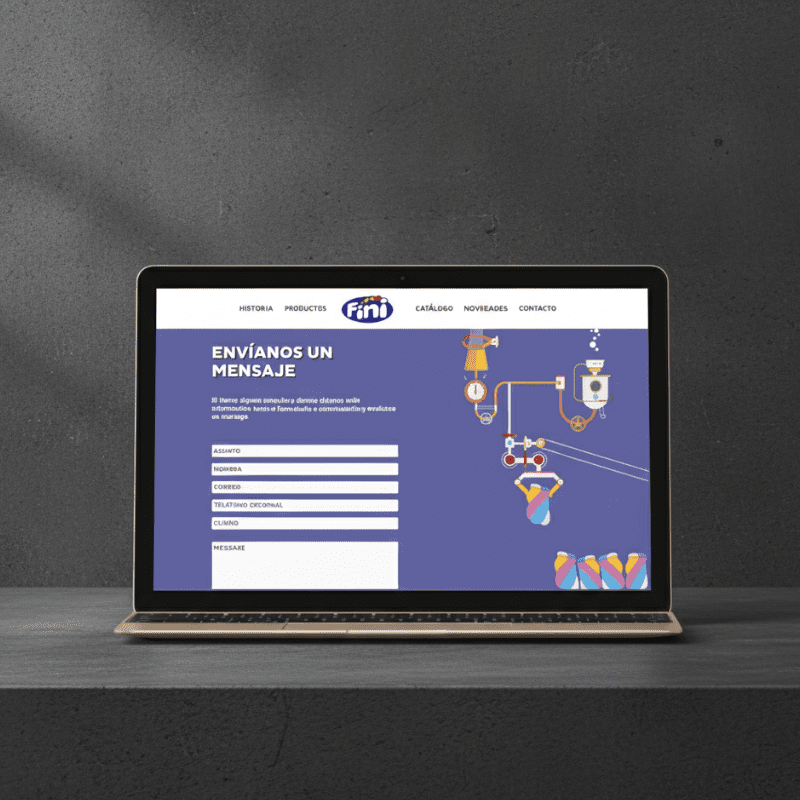 Adaptación y Localización Web de Fini Chile