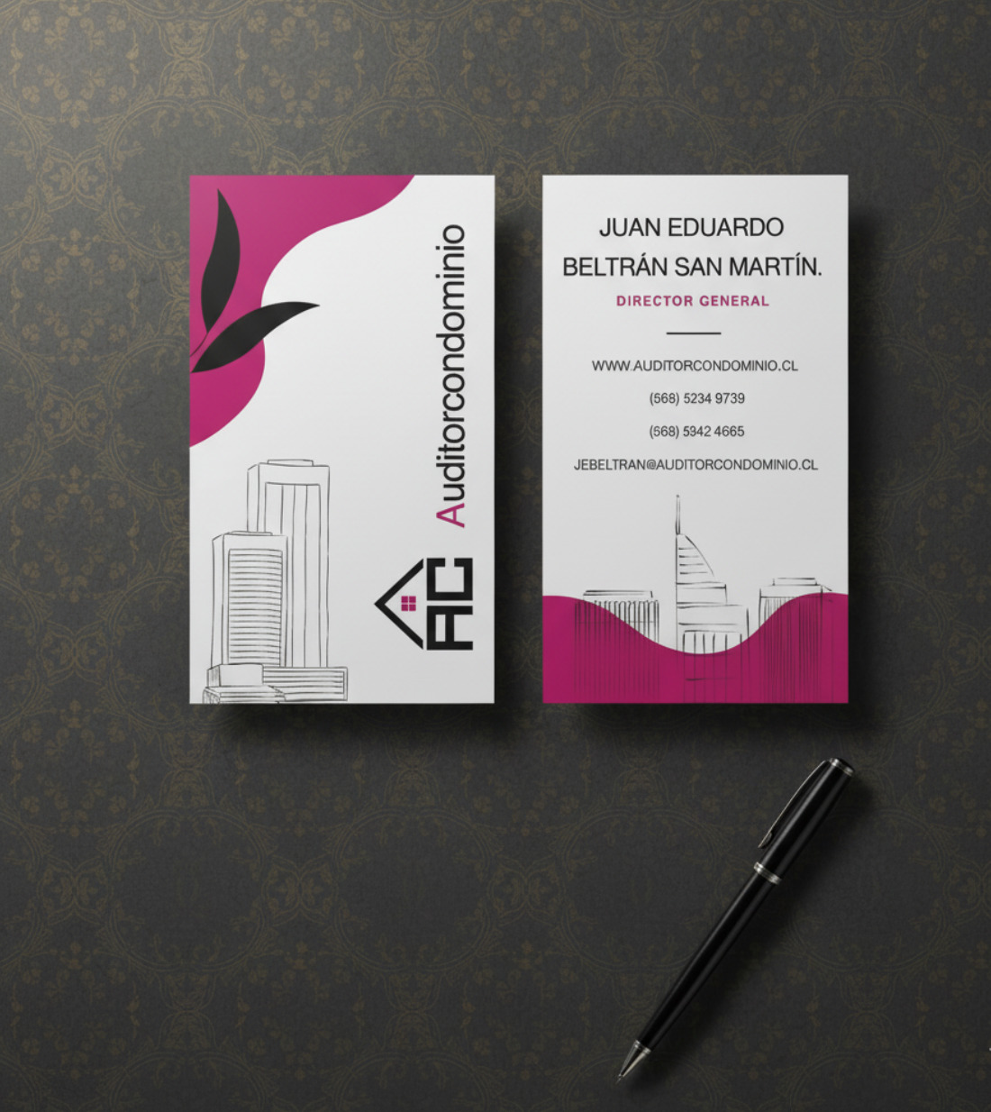 Creación de Marca y Diseño Web integral para Auditor Condominio