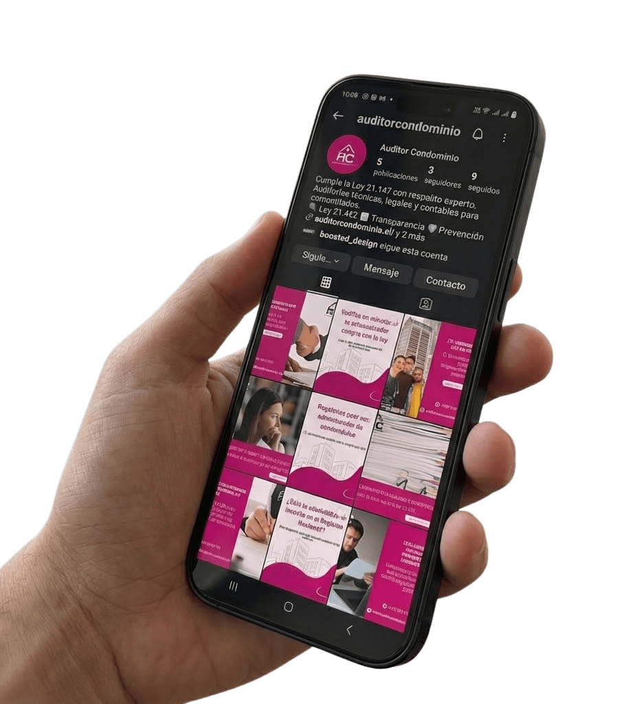 Creación de Marca y Diseño Web integral para Auditor Condominio